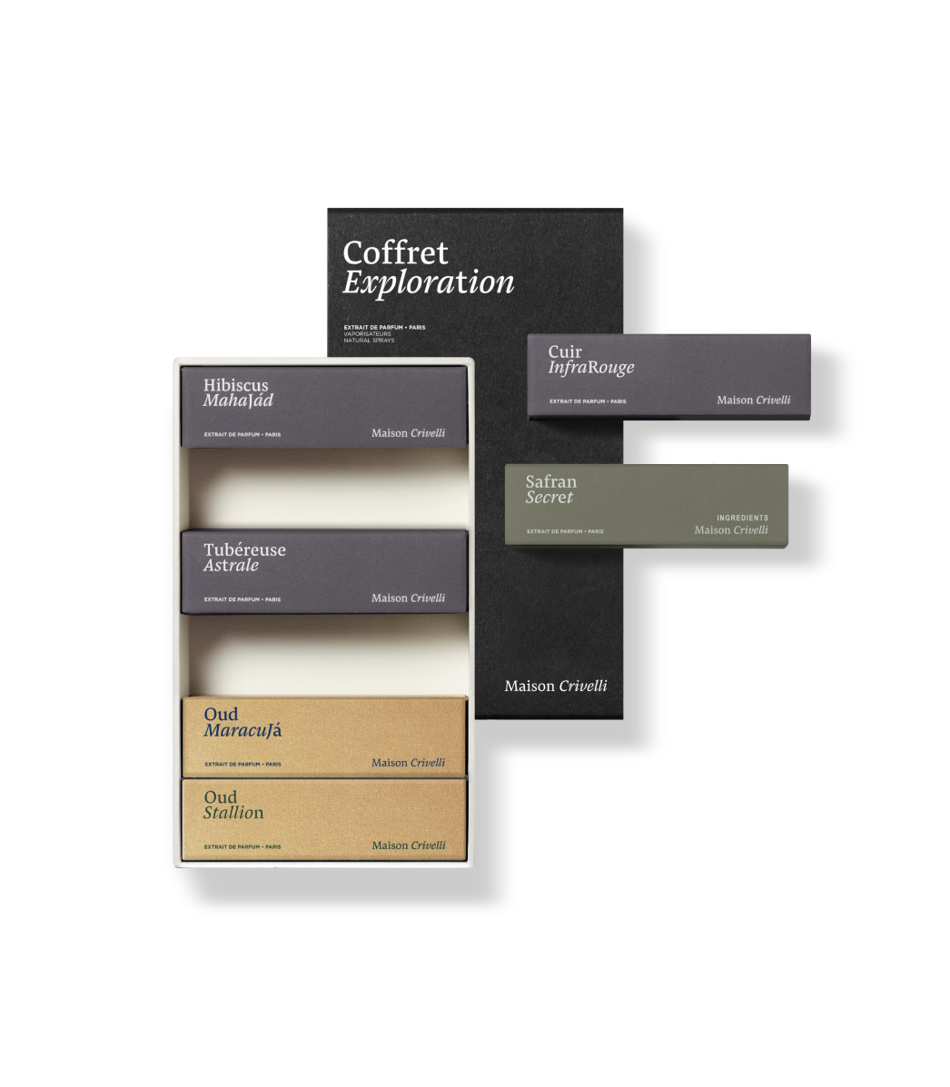 Coffret exploration extraits de parfum