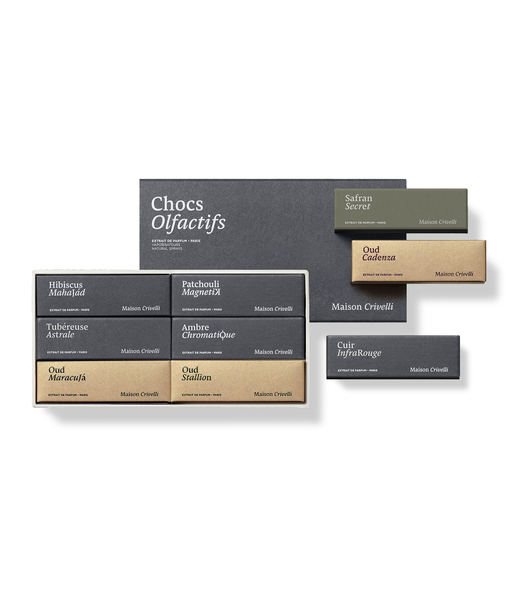Coffret Découverte Extraits de Parfum